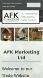 Mobile Screenshot of afkgardenfurniture.co.uk